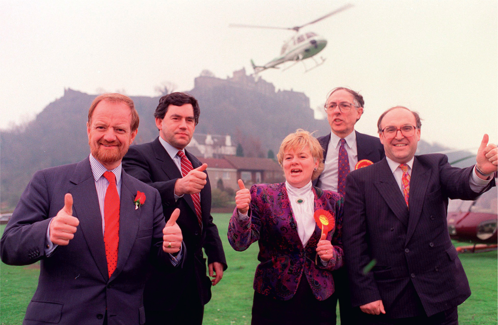 With three great figures of Labour politics left to right Robin Cook - photo 11