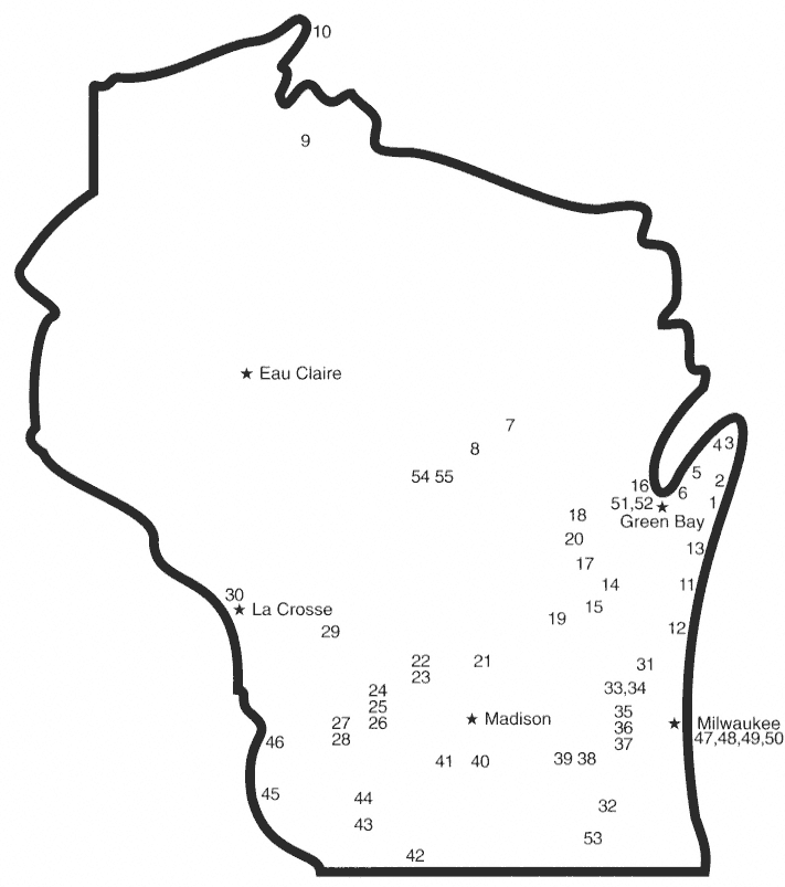 Map numbers correspond to the park numbers in the Contents and the Trail - photo 3