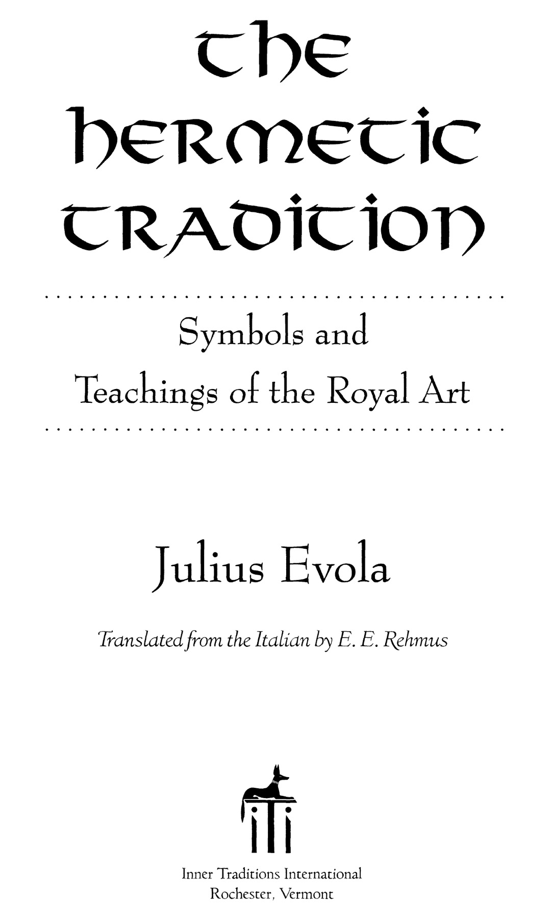 FOREWORD F or Julius Evola 18981974 alchemy was notas is generally believeda - photo 2