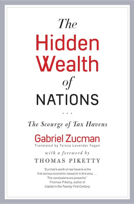 Fagan Teresa Lavender - The hidden wealth of nations the scourge of tax havens