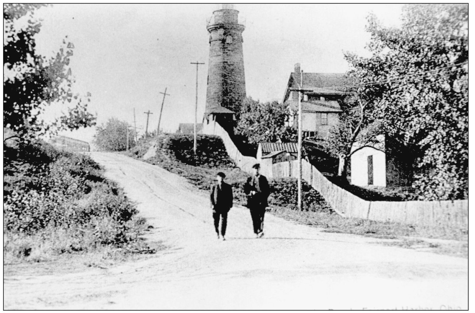 This 1912 photo shows the summer kitchen on the lightkeepers house The oil - photo 8