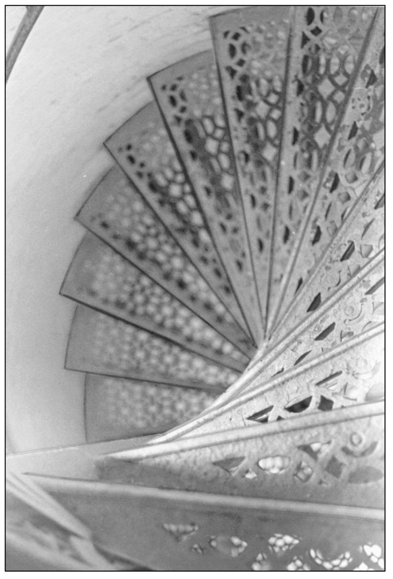 Here is pictured the original stairway leading to the lens deck of the Fairport - photo 13