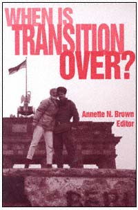 title When Is Transition Over author Brown Annette N - photo 1