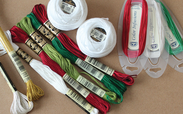 Threads Cotton 6-strand embroidery floss has been used for many projects in - photo 20