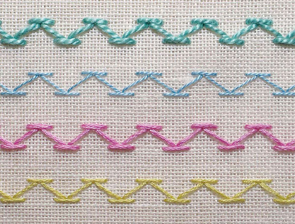 Determining Stitch Gauge While Im designing a project I often stitch a sample - photo 9