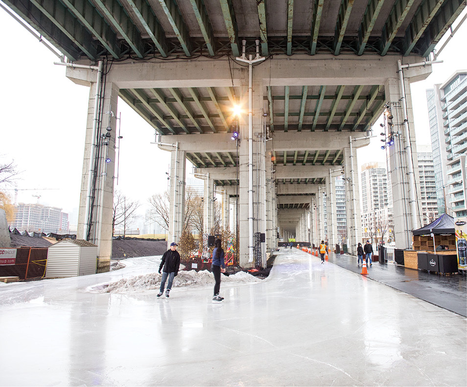 SKATE THE BENTWAY 250 FORT YORK BLVD 4163040222 The roof was already there - photo 10