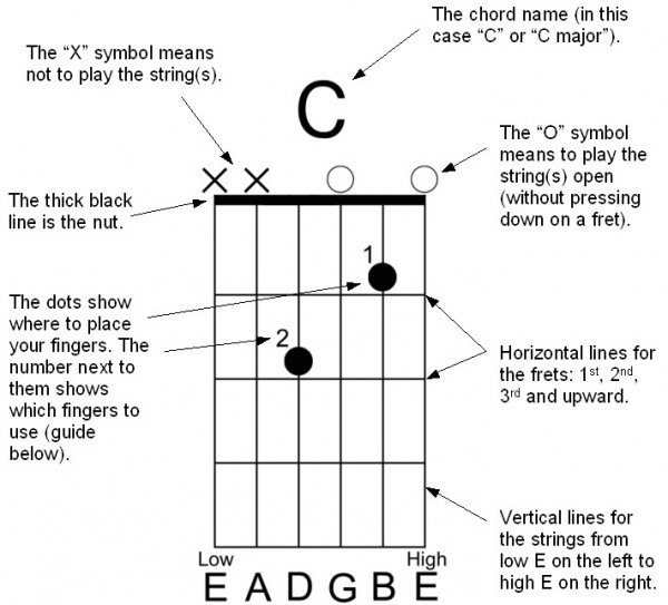 The fingers are numbered as shown in the picture below left The fret-board - photo 2