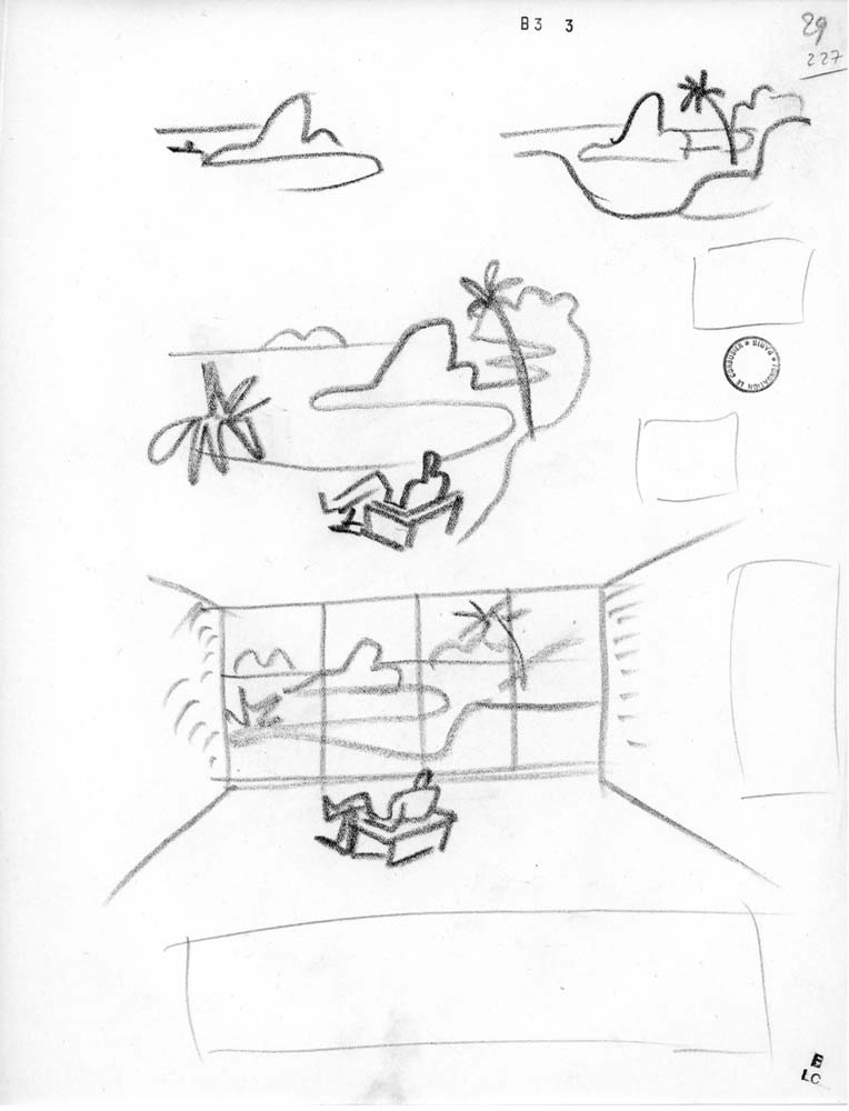 Figure I2 Le Corbusier Original Sketch representing a view of Rio for the - photo 4