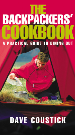 Coustick - The backpackers cookbook: a practical guide to dining out