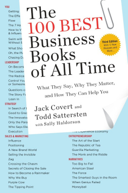 Covert Jack - The 100 best business books of all time: what they say, why they matter, and how they can help you