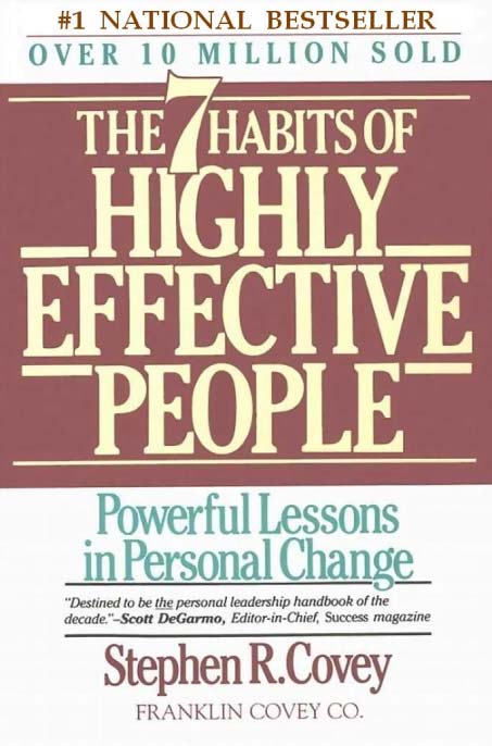 Stephen R Covey Stephen Covey has written a remarkable book about the human - photo 1