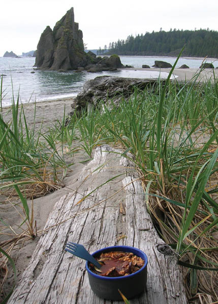 Evening dinner at Toleak Point Trip 2 A hiker marvels at giant ancient - photo 8