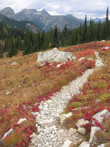 Autumn at South Pass in the Sawtooth Range Trip 60 Approaching Bogachiel - photo 12