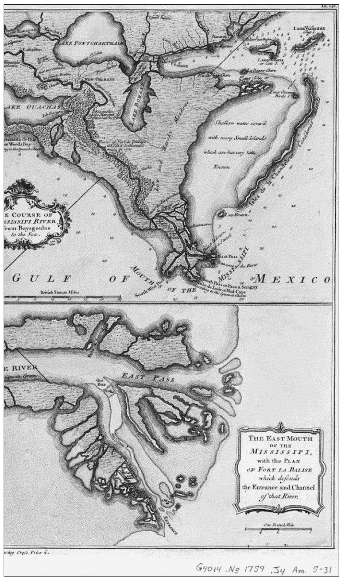 This 1759 map illustrates the short natural trail left through surrounding - photo 8