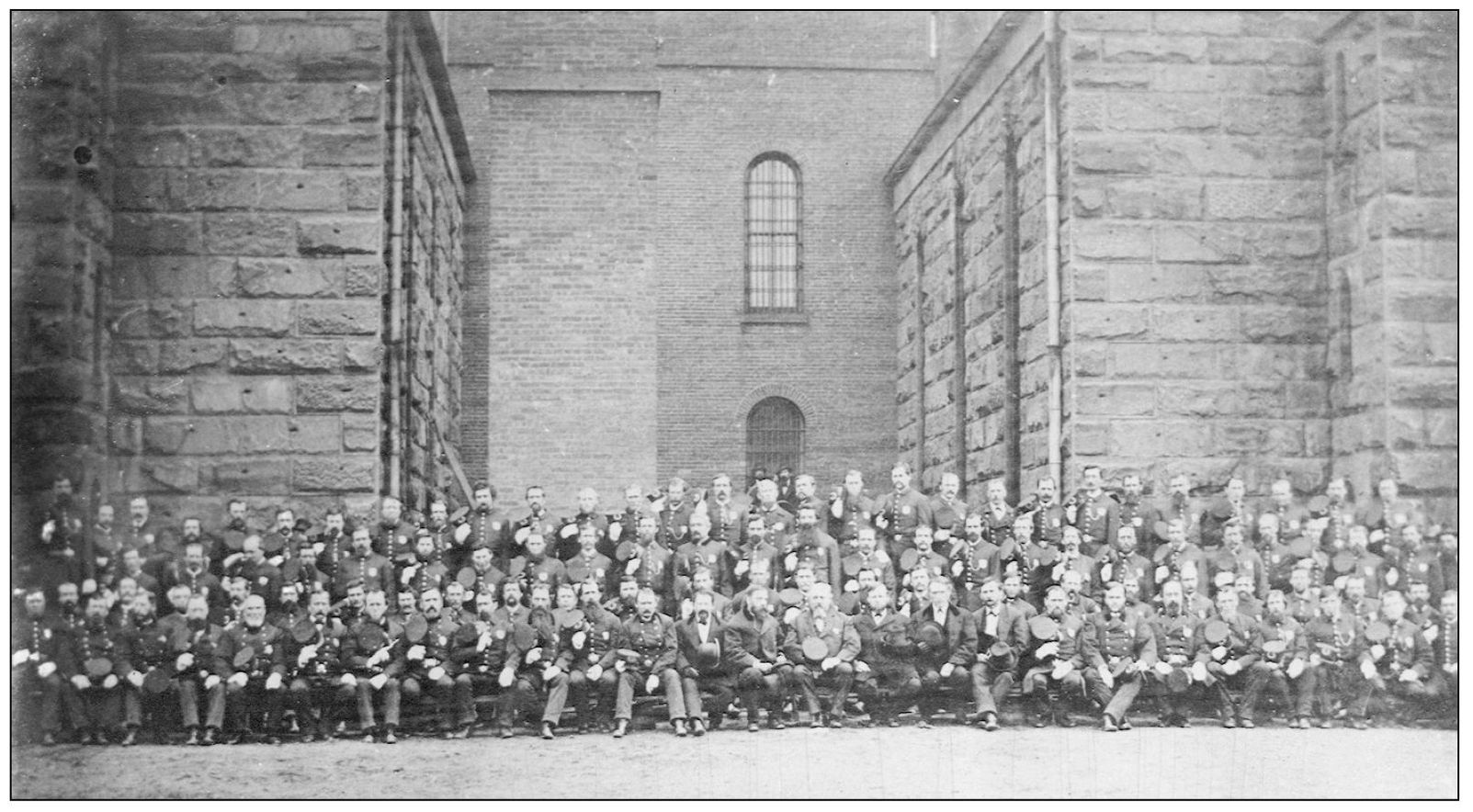 Taken behind the police headquarters on Champlain Street this 1875 photograph - photo 8