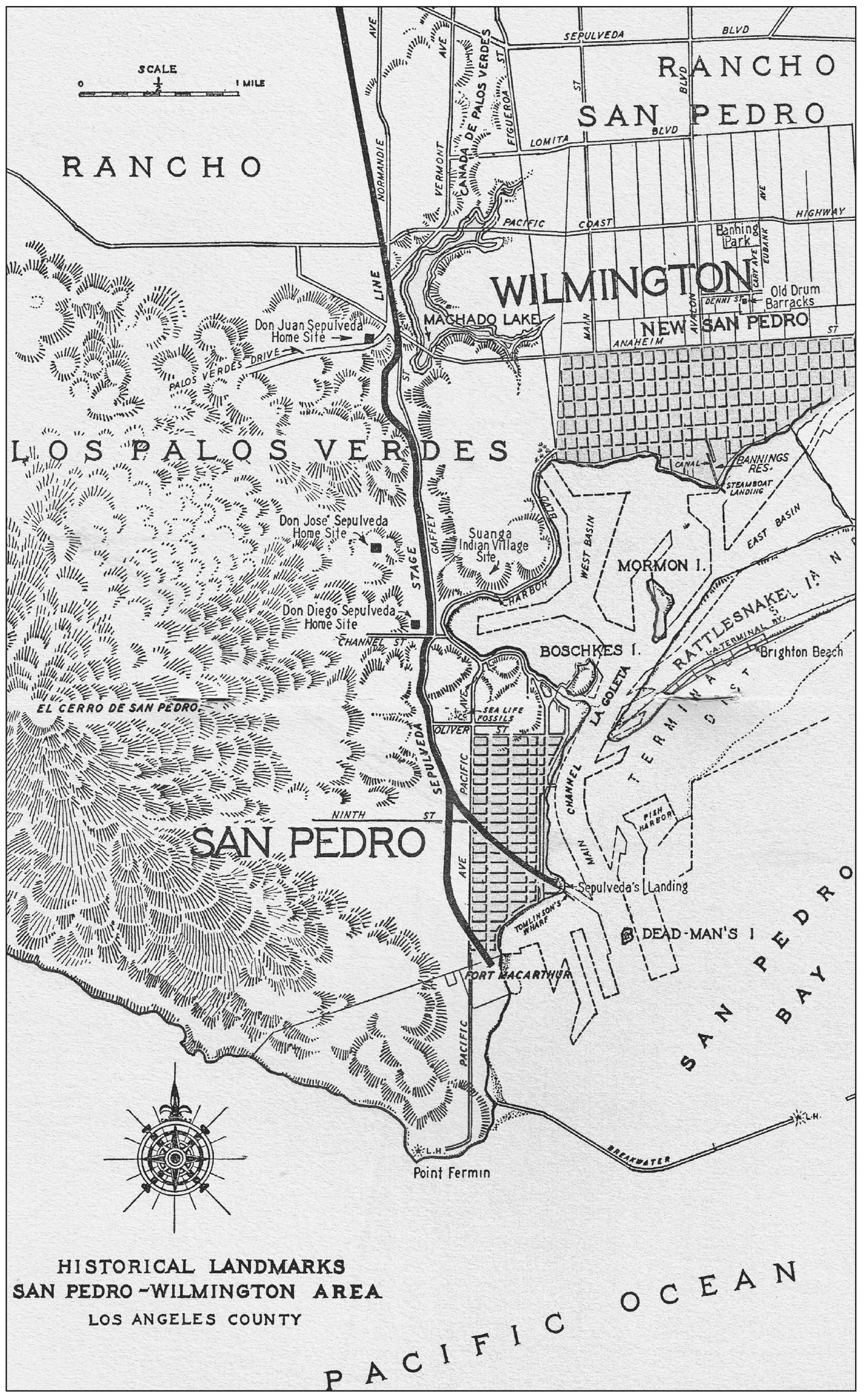Wilmington sits on former Rancho San Pedro land This early map shows - photo 6