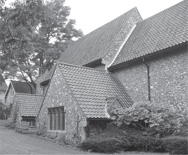 St Julians Church Norwich showing the reconstructed anchorhold on the south - photo 2