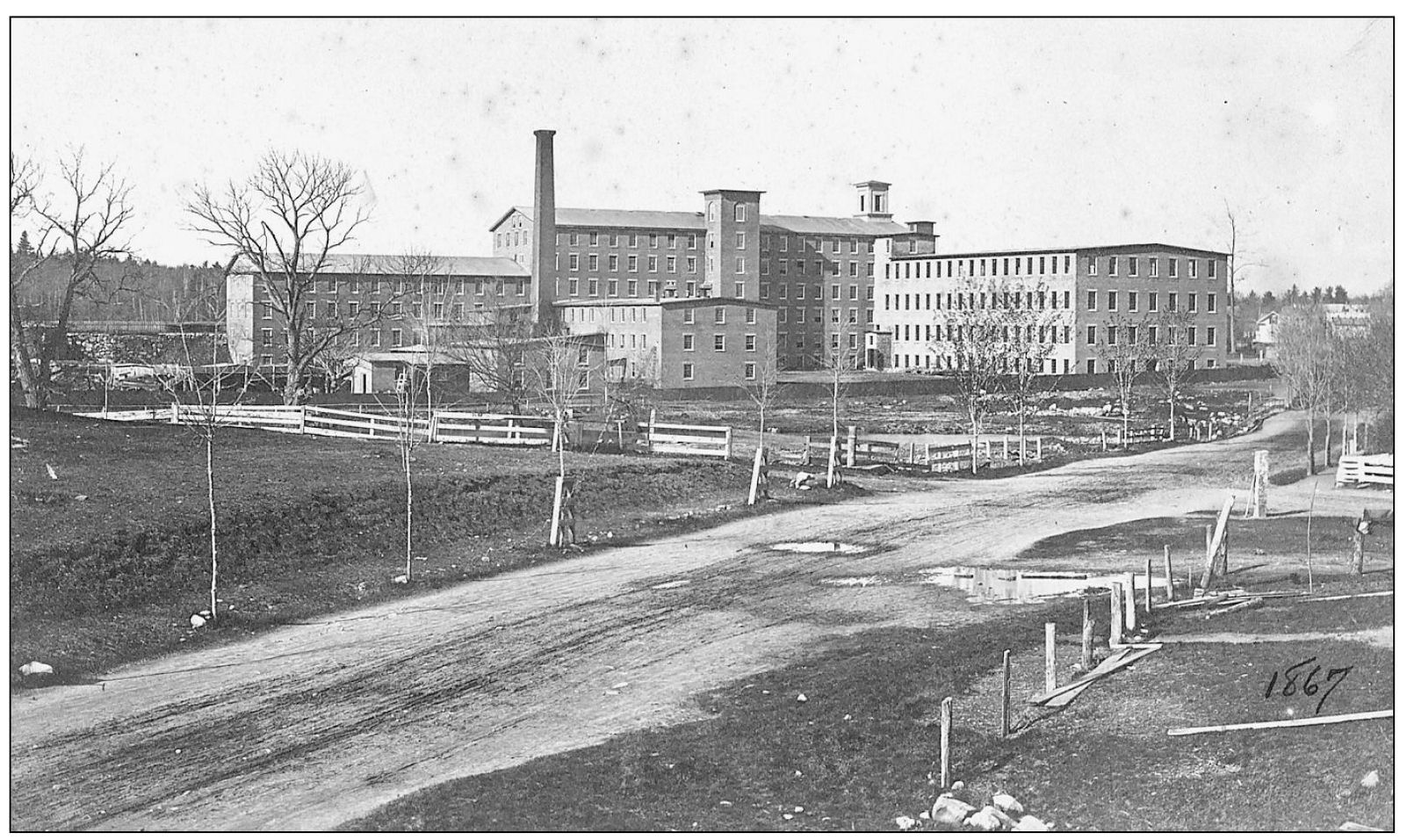 ASSABET MILLS 1867 This view of the Assabet Mills is from Main Street At - photo 8
