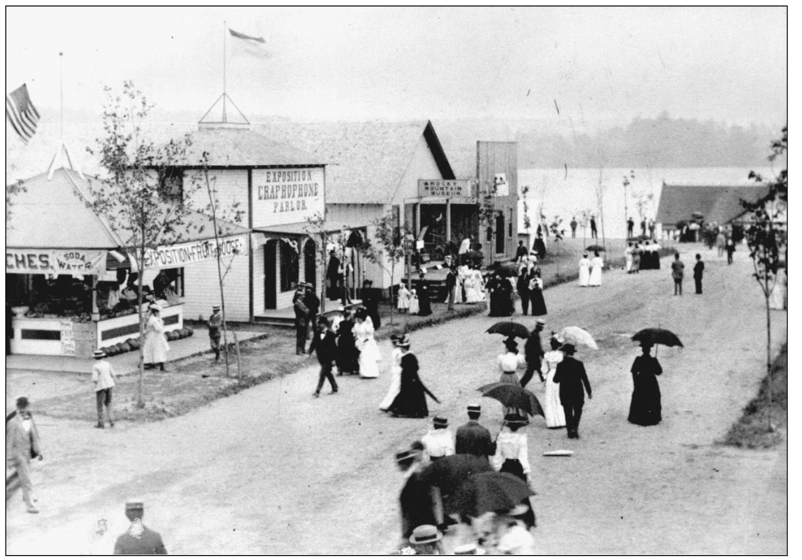 This view from the resorts original bowling alley shows the main drag Park - photo 11