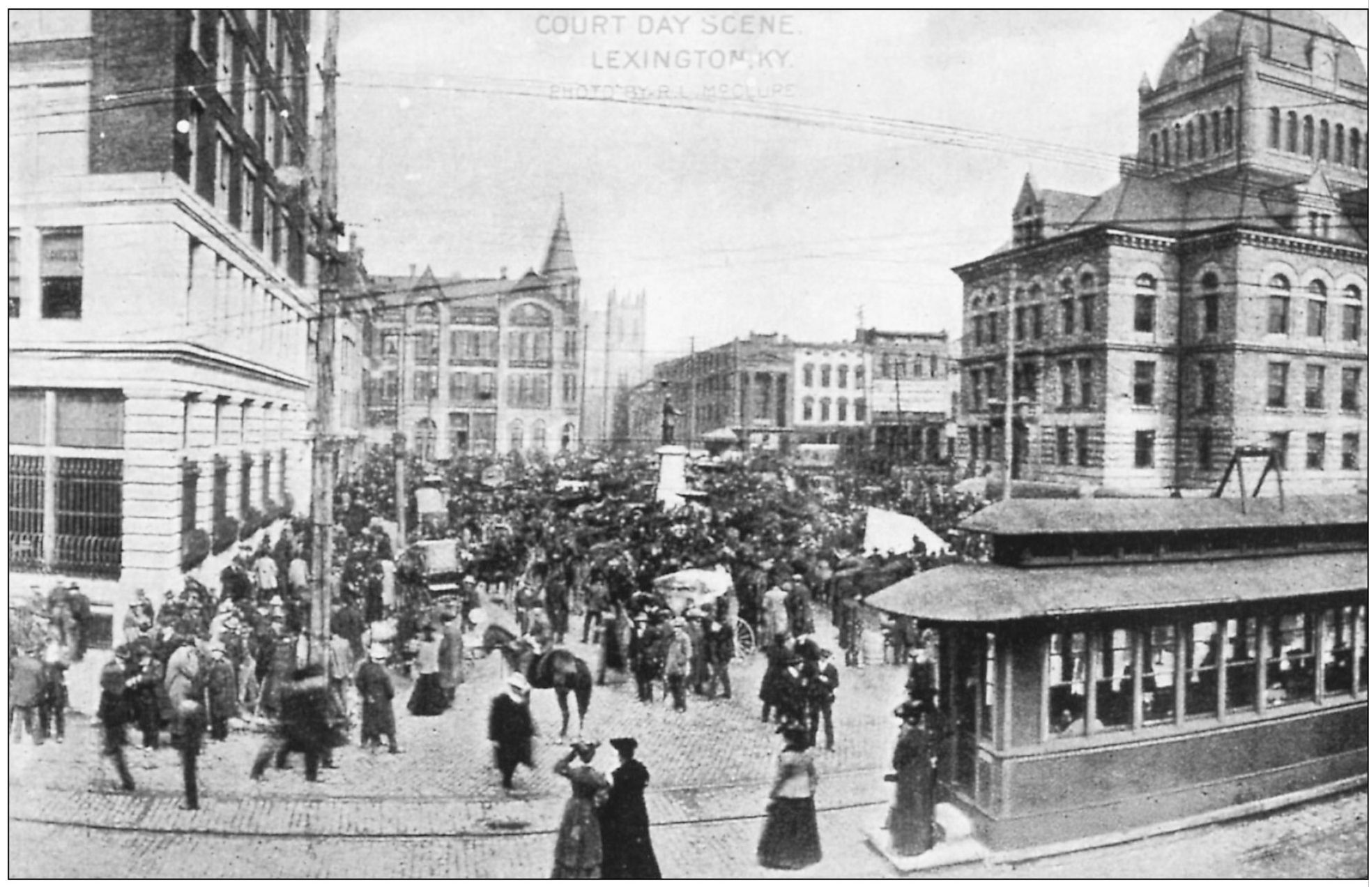 This c 1906 postcard is one of my favorites It shows the courthouse on Main - photo 10