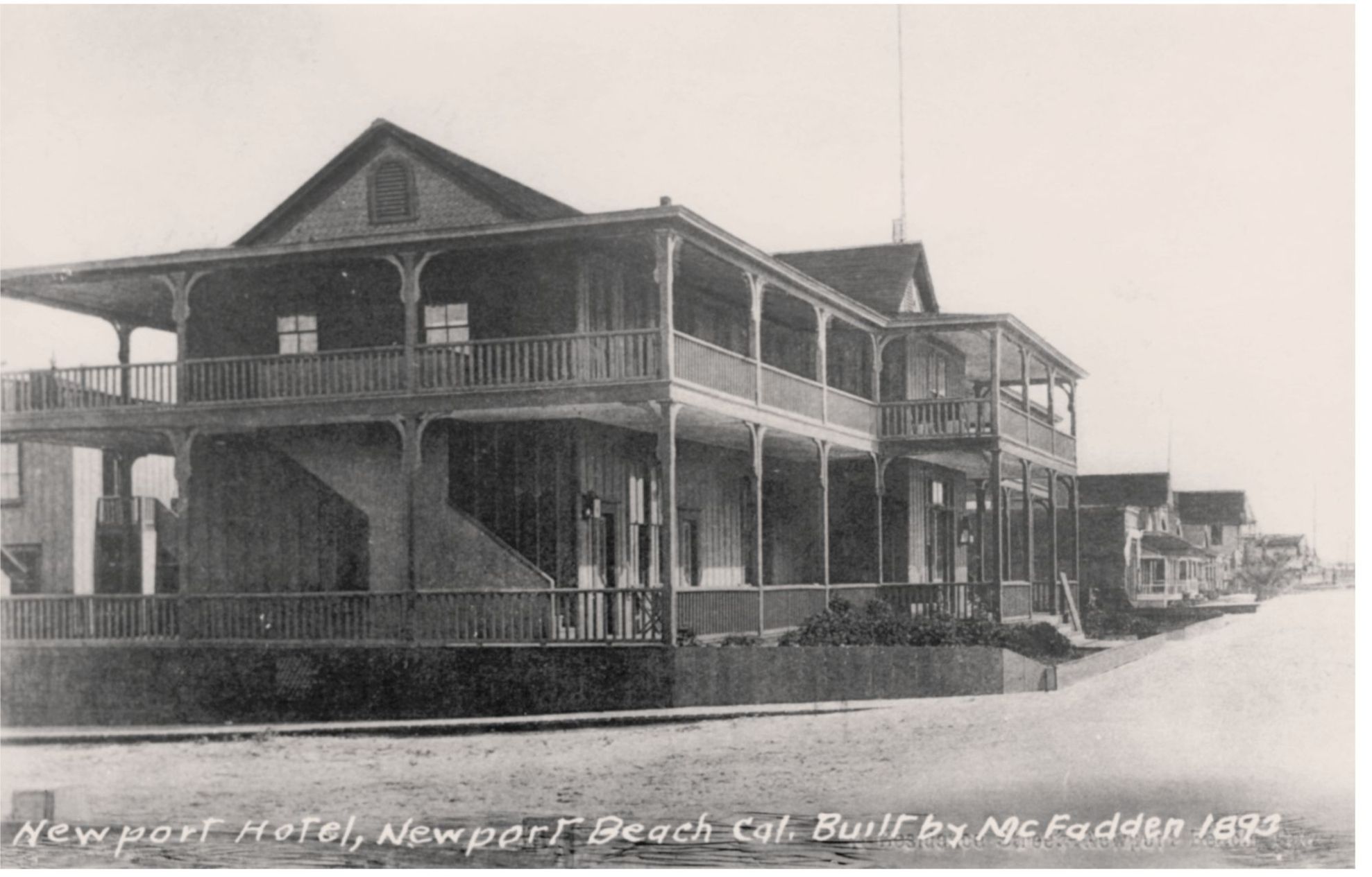 This photograph from December 21 1892 shows the great McFadden Wharf in full - photo 13