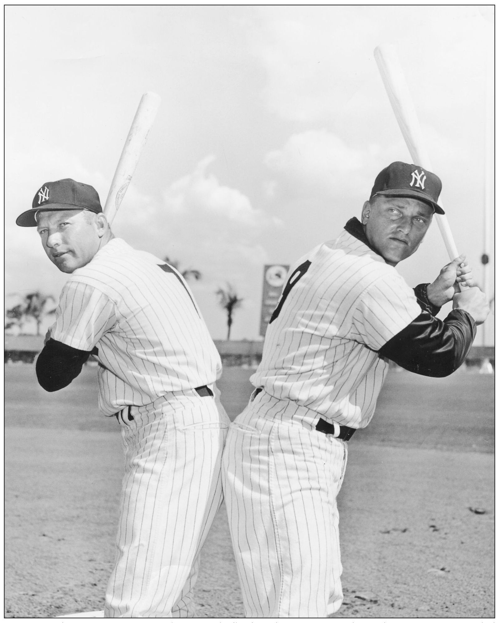 Known as the MM Boys Mickey Mantle left and Roger Maris shown here in - photo 3