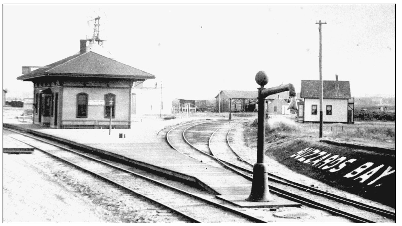 BUZZARDS BAY 1871 This station was named Cohasset Narrows until August 1 - photo 3