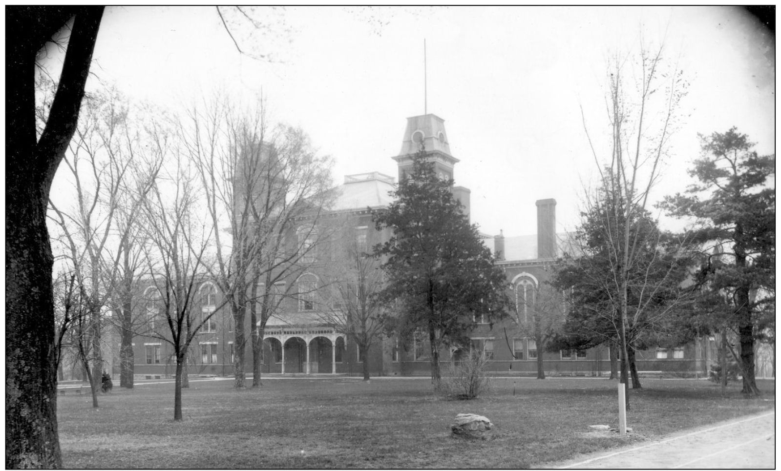 In 1898 another major construction project altered Old Main An east wing and - photo 10