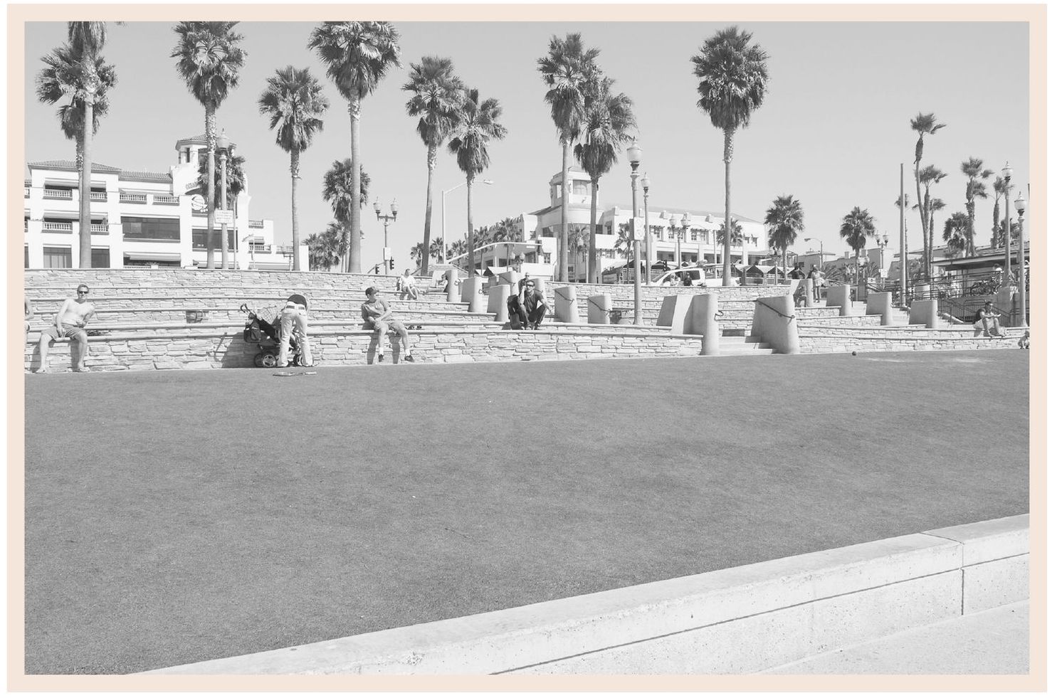 The old Pier Restaurant sits to the upper right of the well-dressed folks - photo 4