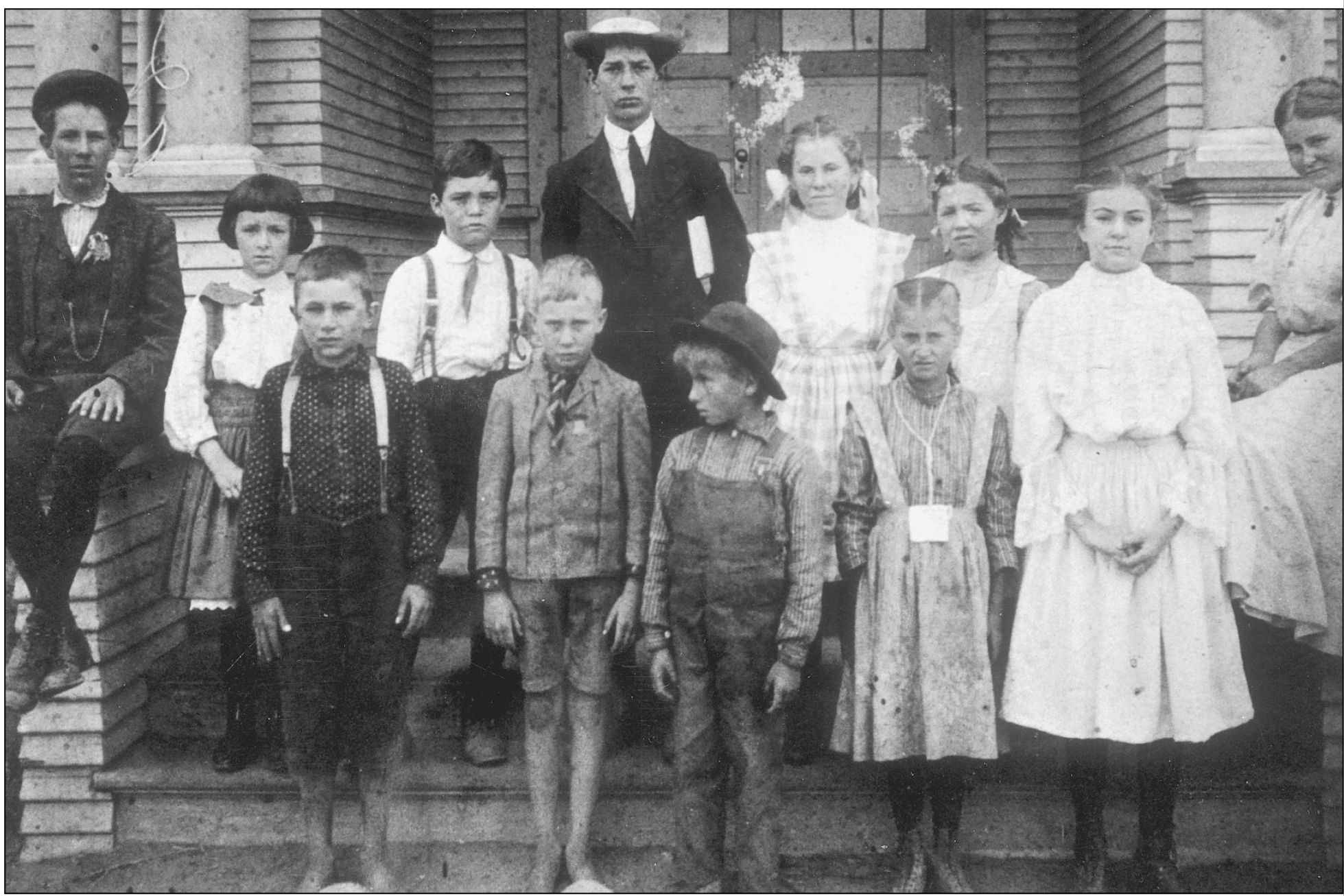 STUDENTS AT THE FIRST GRAMMAR SCHOOL ABOUT 1908 As these students pose on - photo 5