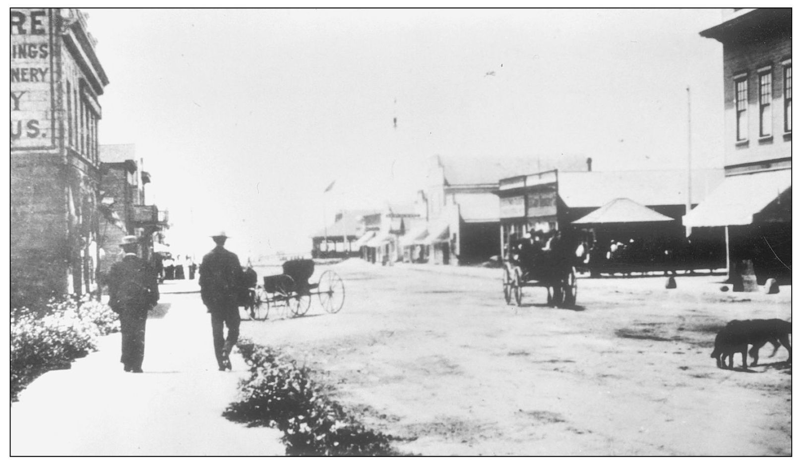 MAIN AND WALNUT 1910 Some horse and buggies and even a couple of dogs are - photo 6