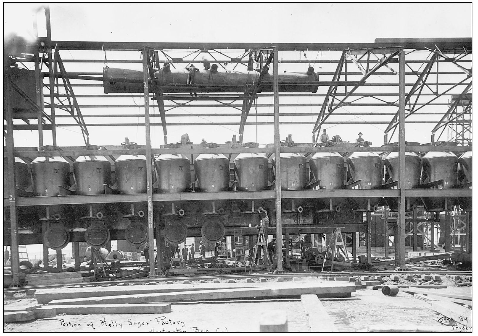 HOLLY SUGAR FACTORY C 1920 These vats represented just one step in the - photo 11