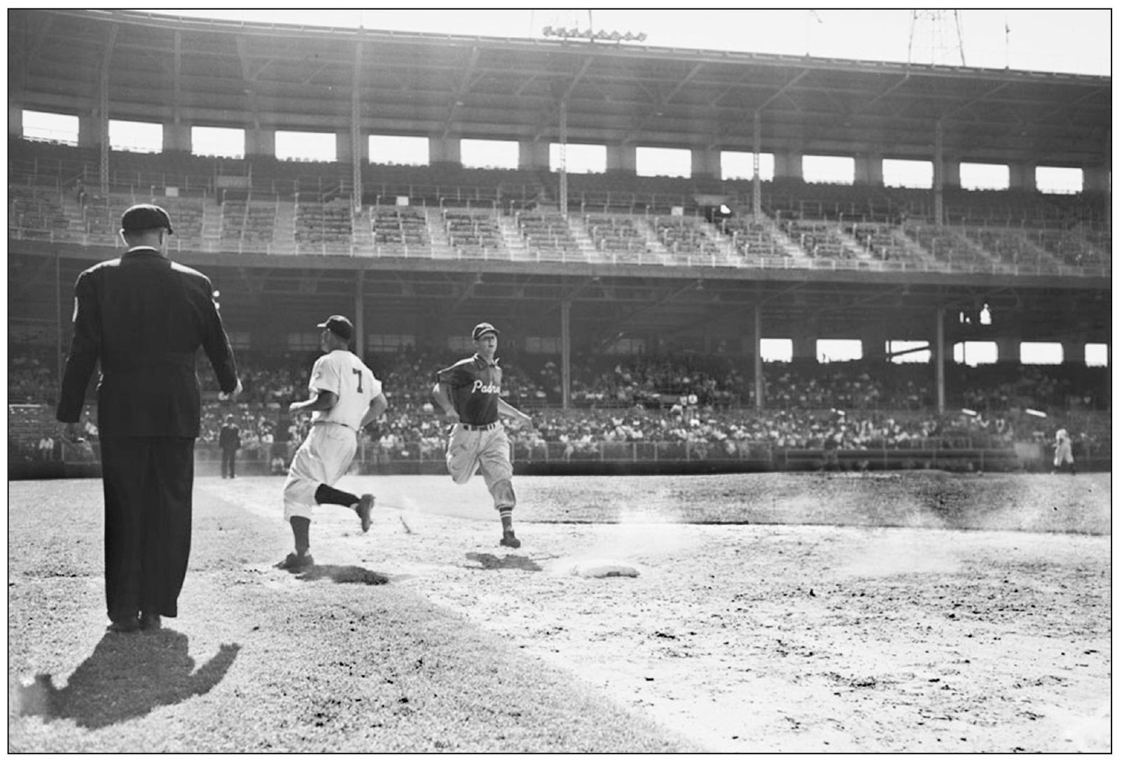 This image comes from a game played at Wrigley on July 21 1951 against the - photo 14