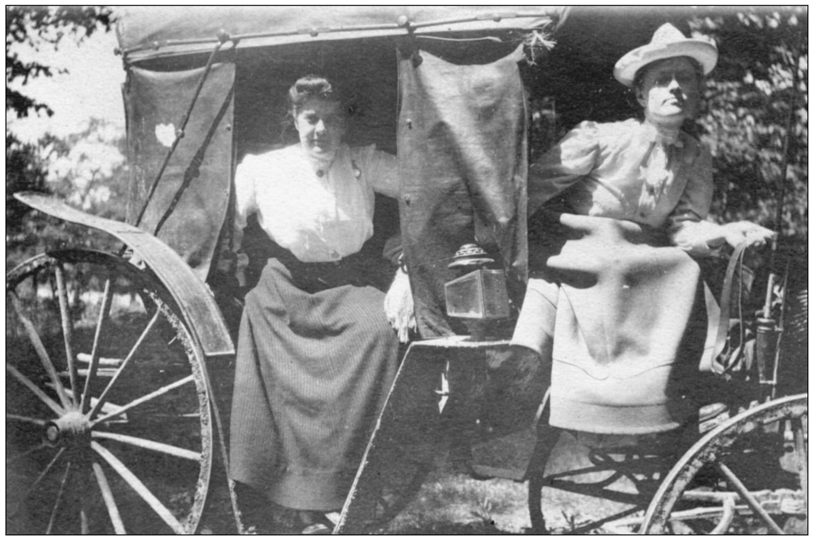 Sisters Josephine Hurd left and Bessie Hurd are seen here aboard the family - photo 7