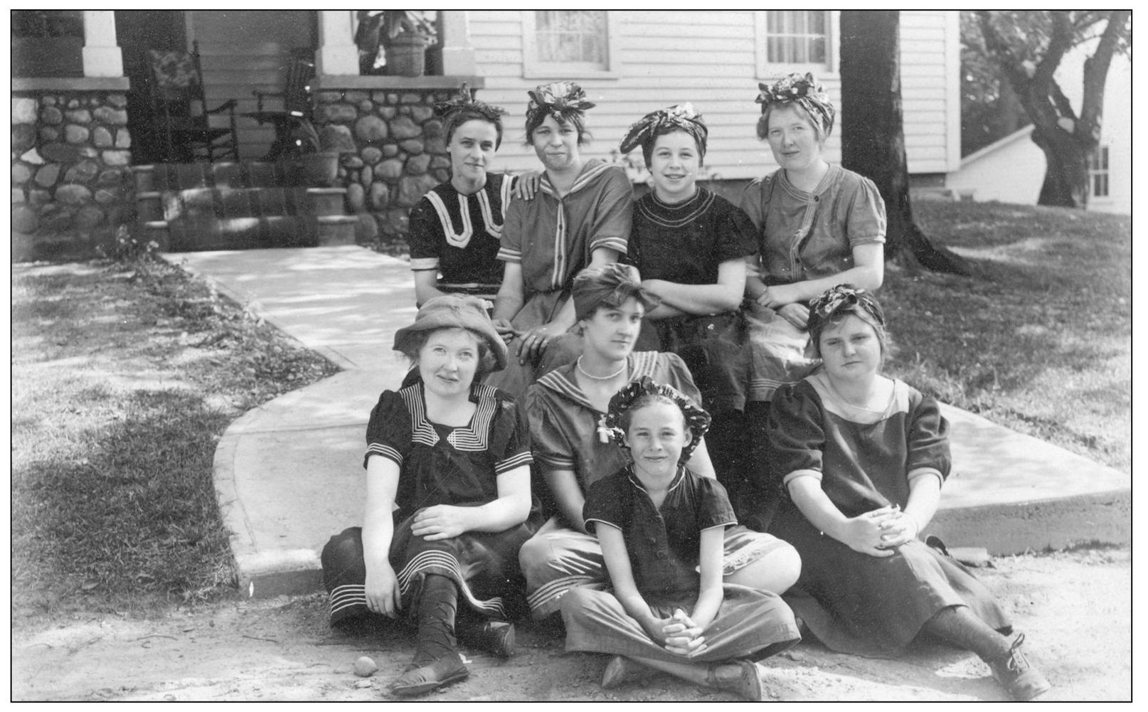 This group of Aurora girls is dressed for a day of fun in Centerville Mills - photo 10