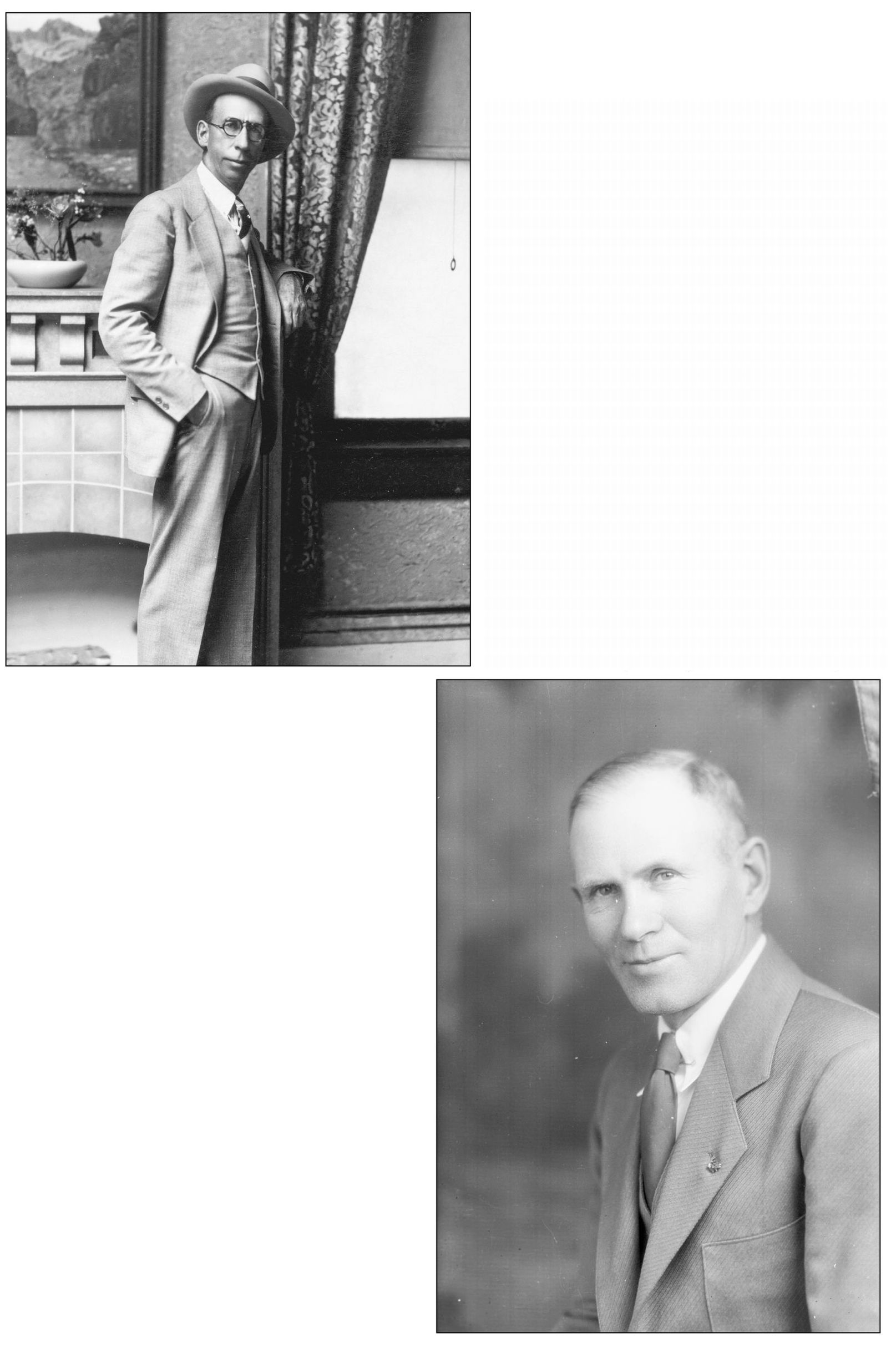 Miller could not have found better mentors than Harry C Bradley left and - photo 3