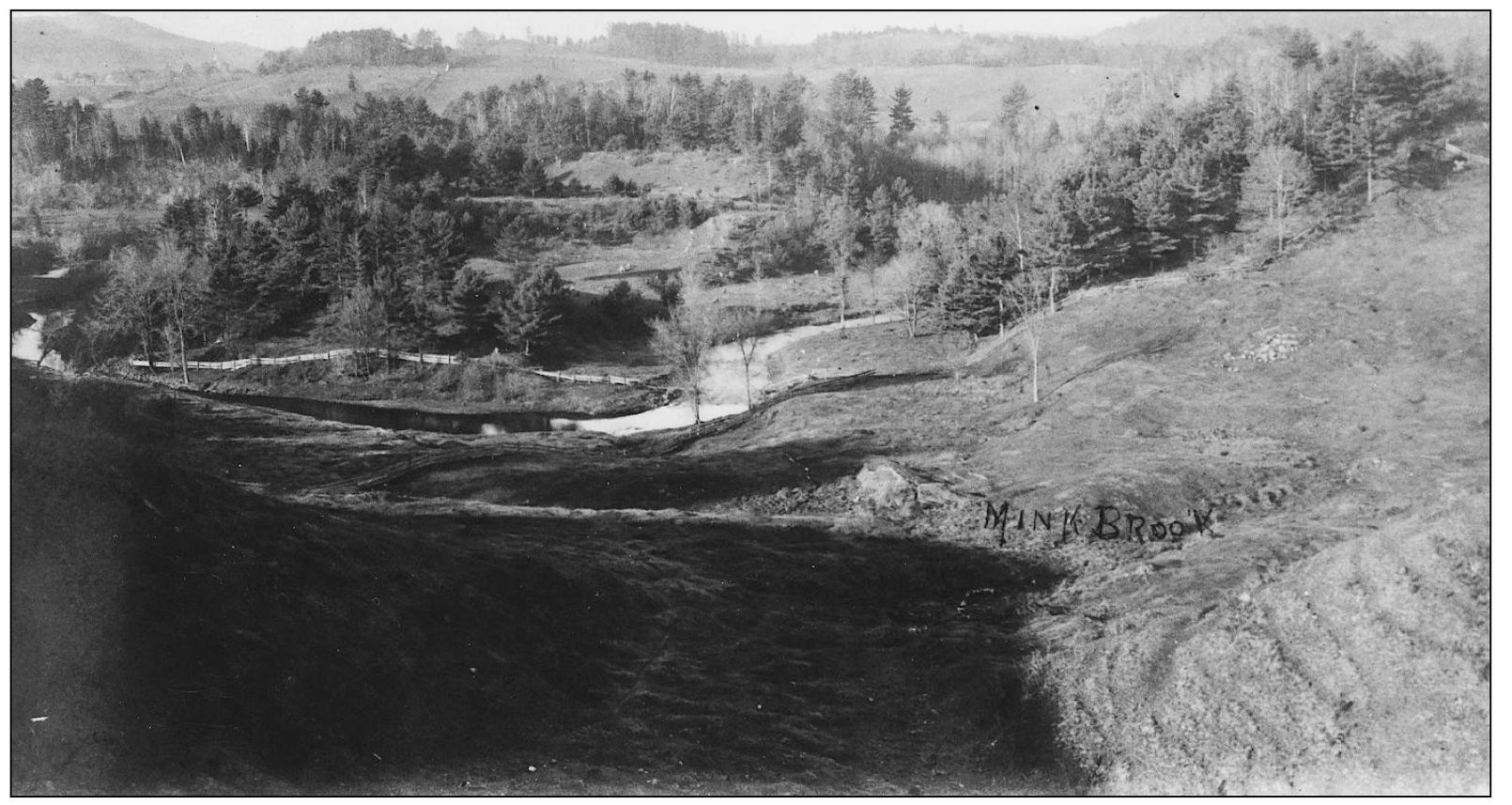 This is a later nineteenth-century view of Mink Brook looking from Pleasant - photo 4