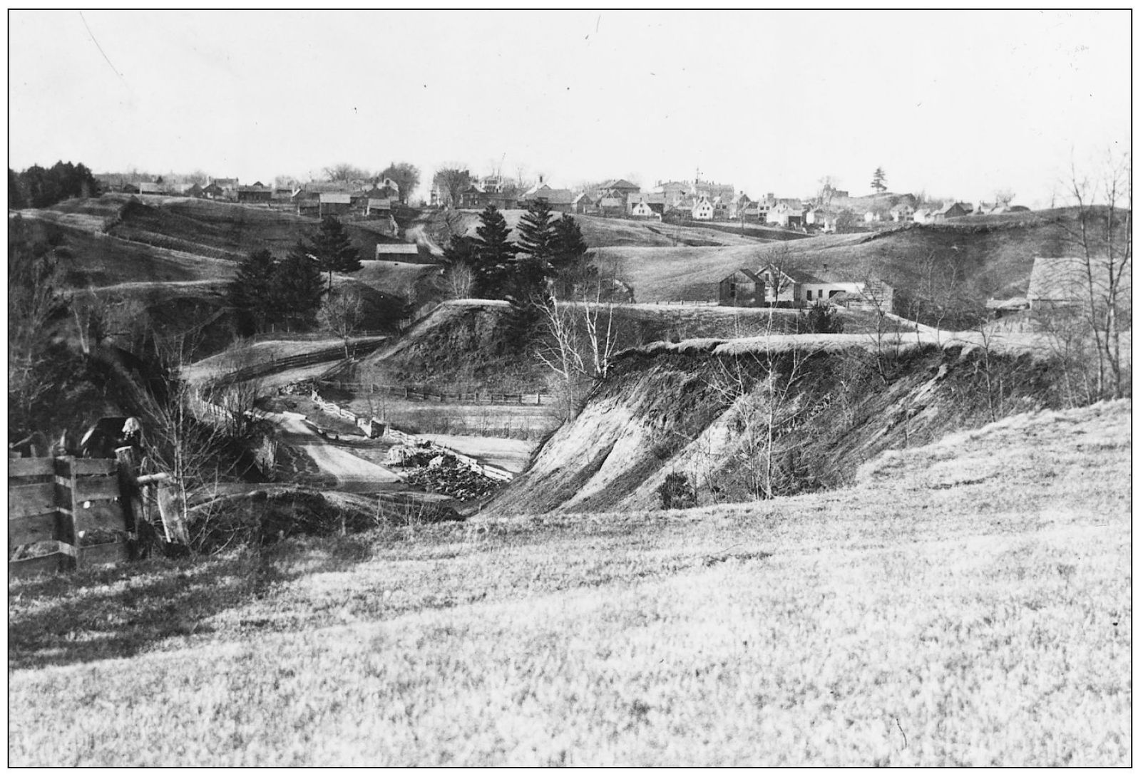 Looking north in 1868 from the present-day Mourlyn Road area this view shows - photo 5