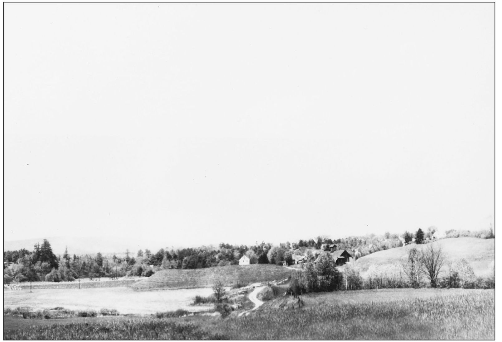 Looking west in 1948 from the bluff of present-day 10 Brook Road this view - photo 15