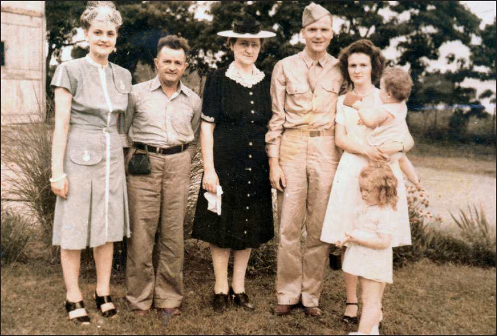 Pictured here at Verla Nelson Burgeners parents Liberty Township home in 1945 - photo 3