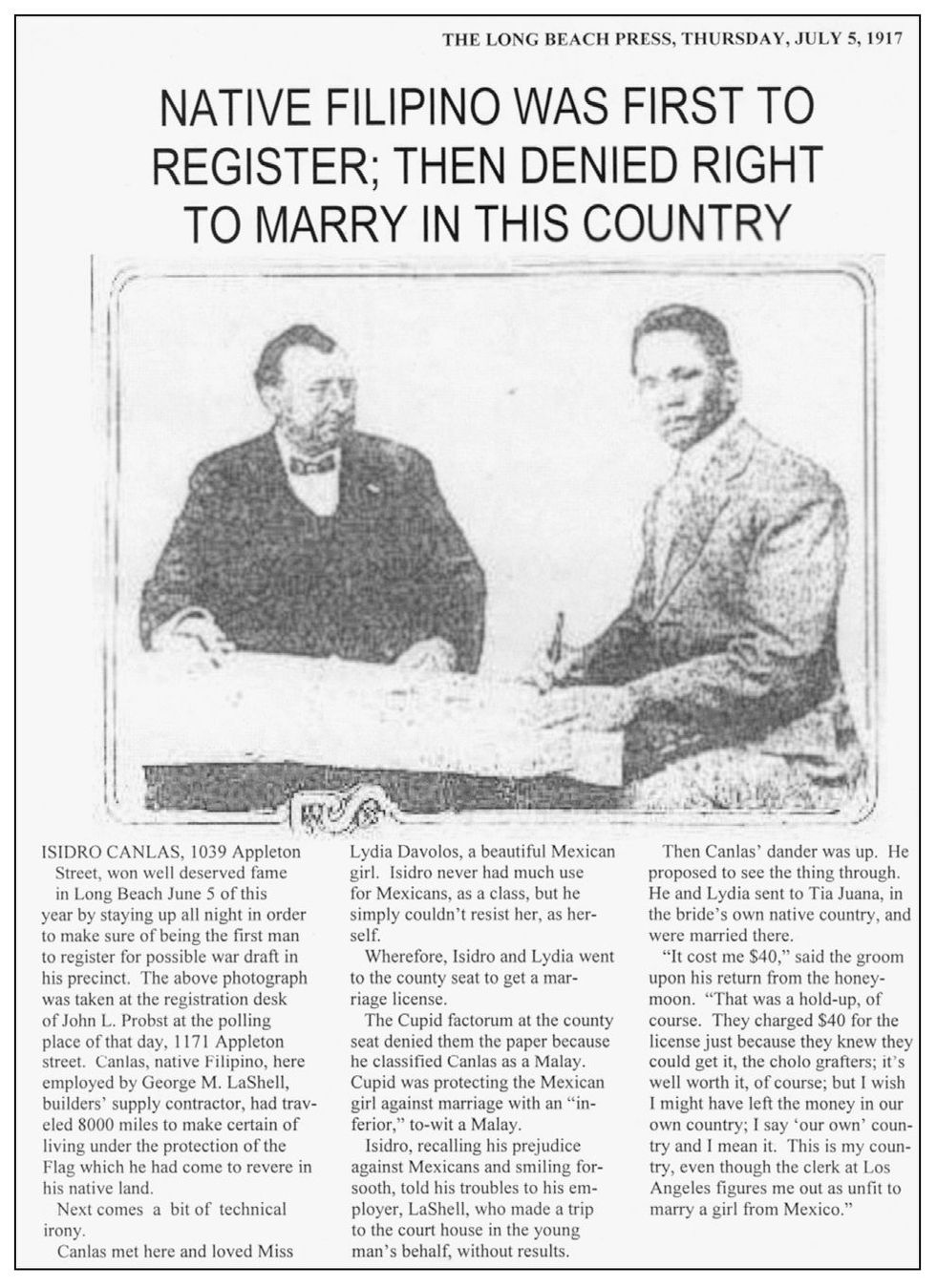 Because of the California anti-miscegenation laws forbidding whites to marry - photo 7