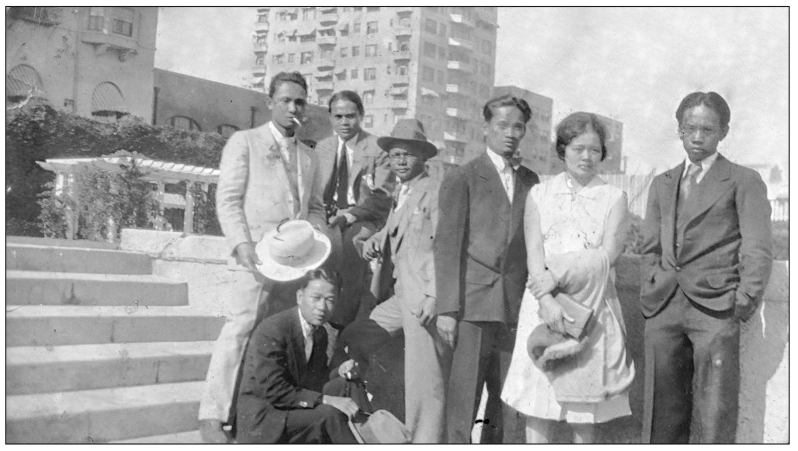 This photograph was taken in Long Beach in 1928 From left to right are - photo 11