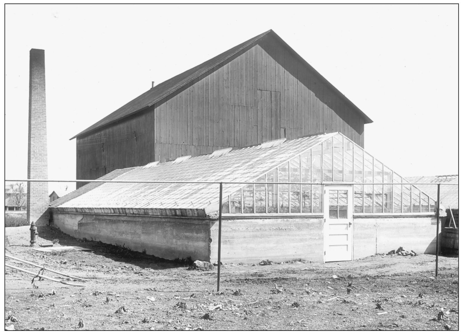 FARM GREENHOUSE 1917 A farm was kept from 1839 on to feed the inmates The - photo 12