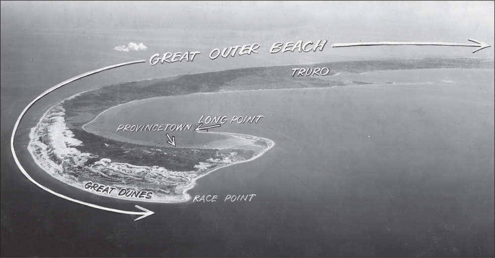 The Great Outer Beach of Cape Cod extends east and south from Race Point in - photo 2