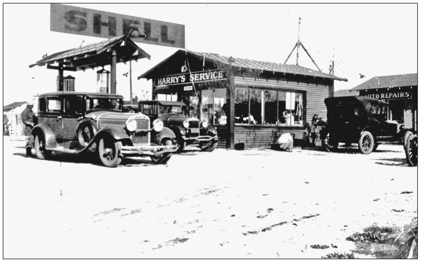 In the 1930s Harrys Shell Service Station was located at 2004 Sawtelle - photo 7