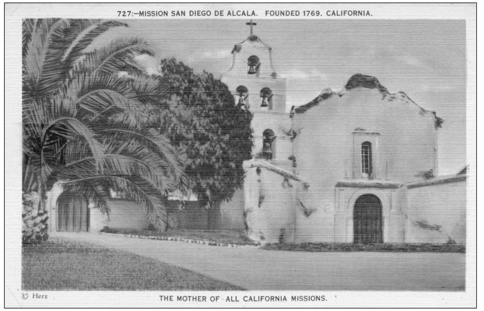 The Mother of all the California Missions San Diego de Alcal is seen here in - photo 9