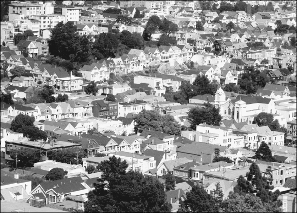 Alvarado Heights can be seen upper left in this recent photograph of western - photo 10