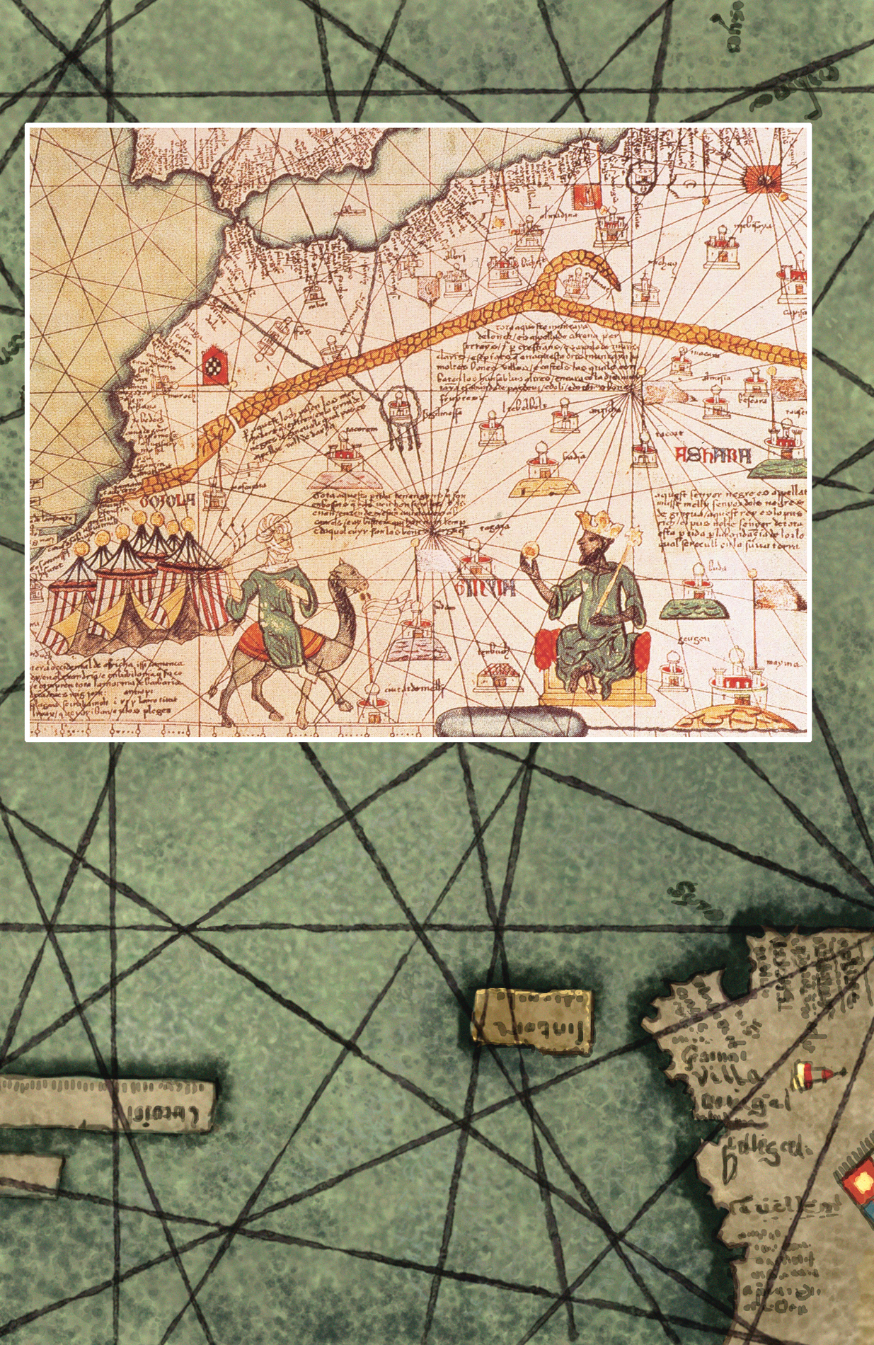 A part of the Catalan Atlas c 1375 Rise and Fall of Ghana With the rise of - photo 6