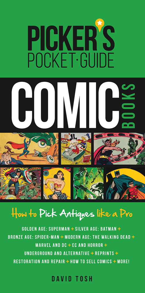 PICKERS POCKET GUIDE COMIC BOOKS How to Pick Antiques like a Pro DAVID - photo 1