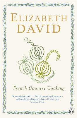 David - French Country Cooking